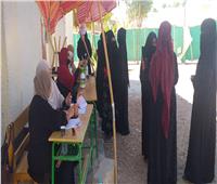 توافد المواطنين على اللجان في انتخابات الشيوخ بجنوب سيناء
