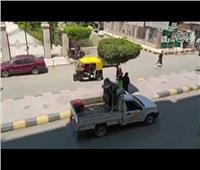 مكبرات الصوت تجوب الشوارع للحث على المشاركة في الانتخابات بكفر الشيخ