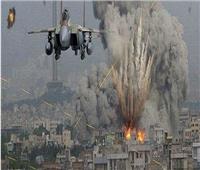 شاهد طائرات الاحتلال الإسرائيلي تشن سلسلة غارات على قطاع غزة