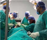 صور| نجاح أول جراحة لترميم تشوه في عظام الوجه والفكين ببورسعيد