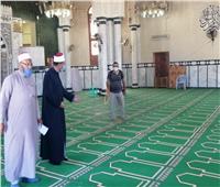 حملة تعقيم واسعة للمساجد استعدادا لصلاه الجمعه بمطروح