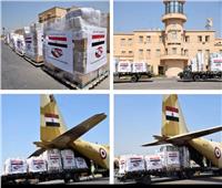 طائرتان عسكريتان محملتان بأطنان من المساعدات الطبية والغذائية تصلان لبنان