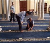 صور| الجامع الأزهر ينهي استعداداته لإقامة شعائر صلاة الجمعة 