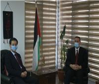 السفير الفلسطيني بالقاهرة يلتقي نظيره الكوري الشمالي