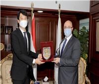 السفير الكورى الجديد يزور بنى سويف