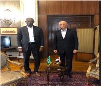 نائب وزير الخارجية يستقبل مدير مكتب رئيس مفوضية الاتحاد الأفريقي