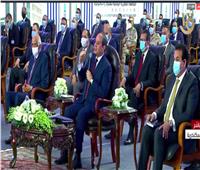 فيديو| الرئيس السيسى يوجه رسالة للمشككين في إنجازات الدولة
