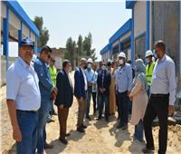 رئيس القابضة للمياه يتابع مشروع محطة حجازة بحري بمحافظة قنا