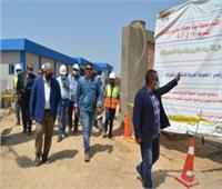 رئيس القابضة للمياه يتابع ميدانياً مشروع محطة مياه حجازة بحري بمحافظة قنا