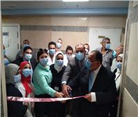 رئيس جامعة حلوان يفتتح وحدة علاج الأورام والعلاج الكيميائي بمستشفى بدر