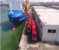 نشاط في حركة السفن وتداول البضائع والحاويات بميناء الإسكندرية