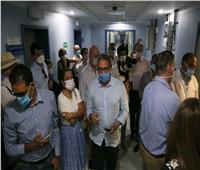 وزير السياحة و٣٠ سفيرا يتفقدون الإجراءات الاحترازية بمستشفى شرم الشيخ