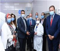 صور| البنك التجاري الدولي يفتتح وحدة الأشعة المقطعية بطب القاهرة