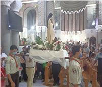 المفوض العام للرهبنة الكرملية بمصر يترأس عيد القديسة تريزا