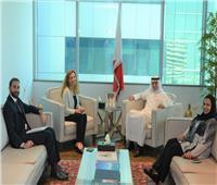 وزير الصناعة البحريني يستعرض مع سفيرة إيطاليا سبل تعزيز آليات التعاون المشترك