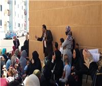 إقبال كبير على قافلة جامعة الأزهر الطبية بمدينة المحروسة  