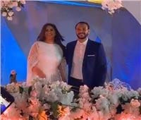 فيديو | أحمد خالد صالح وهنادي مهنا يحتفلان بعقد قرانهما