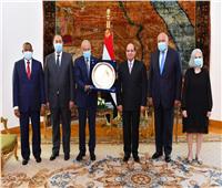 السيسي يؤكد دعم مصر لجهود الجامعة العربية لدعم مسيرة التنمية 
