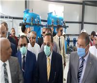 محافظ شمال سيناء يفتتح 3 محطات لتحلية المياه