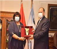 محافظ أسيوط يستقبل وزيرة الثقافة استعدادا لفعاليات «صنياعية مصر» و«ابدأ حلمك»
