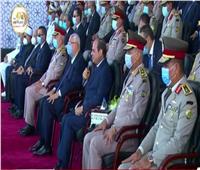 بث مباشر| كلمة الرئيس السيسي في حفل تخريج دفعات جديدة من «الكليات العسكرية»