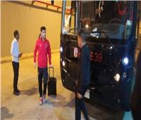 حافلة الأهلي تصل إلى استاد القاهرة لمواجهة الوداد