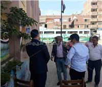 انتخابات النواب 2020| صور.. رئيس مدينة أوسيم يتفقد اللجان الانتخابية