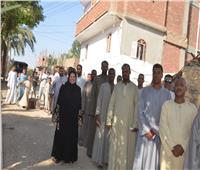 إقبال كثيف على لجان الاقتراع لمجلس النواب  لأكبر قرية في مصر بإسنا  