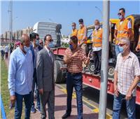 محافظة الإسكندرية تتحفظ على 238 مركبة مخالفة على محور المحمودية