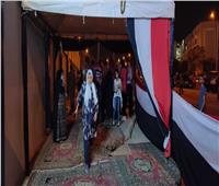 صور| إقبال كثيف بلجان اقتراع النواب في مركز شباب الشيخ زايد