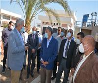 محافظ المنيا يتفقد العمل بأربع مشروعات قومية في سمالوط
