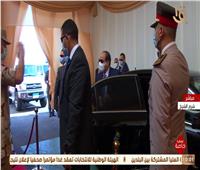 شاهد.. لحظة وصول الرئيس السيسي لمقر افتتاح جامعة الملك سلمان