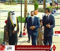 الافتتاحات الرئاسية| السيسي يتفقد جامعة الملك سلمان في شرم الشيخ
