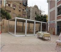 صور | «الفصل الطائر».. طريقة للتغلب على كثافة الفصول في القاهرة