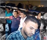أخبار اليوم | قطار المنصورة - القاهرة يرفع شعار «لا للكمامة » فيديو 