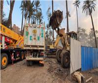 رفع 500 طن مخلفات صلبة في مدينة أبو النمرس