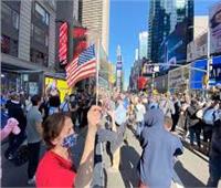 بالصور والفيديو | الأمريكيون يحتفلون بفوز «بايدن»