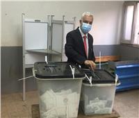 رئيس جامعة المنوفية يدلى بصوته في إنتخابات مجلس النواب ٢٠٢٠