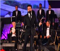 المطرب اللبناني سعد رمضان يفتتح تاسع سهرات مهرجان الموسيقى العربية