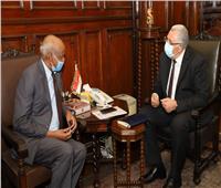 وزير الزراعة والسفير السوداني بالقاهرة يبحثان التعاون المشترك