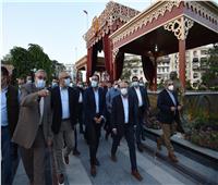 رئيس الوزراء يزور حديقة «فريال».. ويتفقد تطوير شارع عاطف السادات
