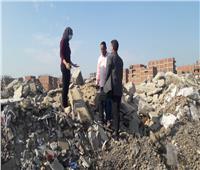 إزالة تلال القمامة ومخلفات المباني بالقليوبية