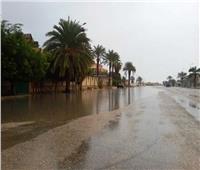 أمطار غزيرة وموجة برد تضرب شمال سيناء