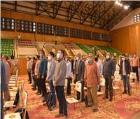 رئيس جامعة أسيوط يشهد مراسم قرعة الحاصلين على 140 وحدة سكنية