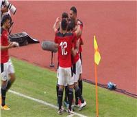انطلاقة الشوط الثاني من مباراة مصر وتوجو في تصفيات كأس الأمم الإفريقية 2020