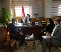وزير الشباب والرياضة يلتقي الأمين العام للمنظمة الكشفية العربية 