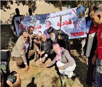 غرس شجرة بدير الشايب دعمًا لمبادرة «هنجملها» 