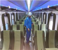 8 صور ترصد استمرار تعقيم القطارات ضد فيروس كورونا