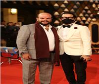 صور | محمد عبد الرحمن وأحمد حلمي على السجادة الحمراء بمهرجان القاهرة السينمائي
