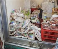 إعدام 40 كيلو أغذية فاسدة في بني سويف